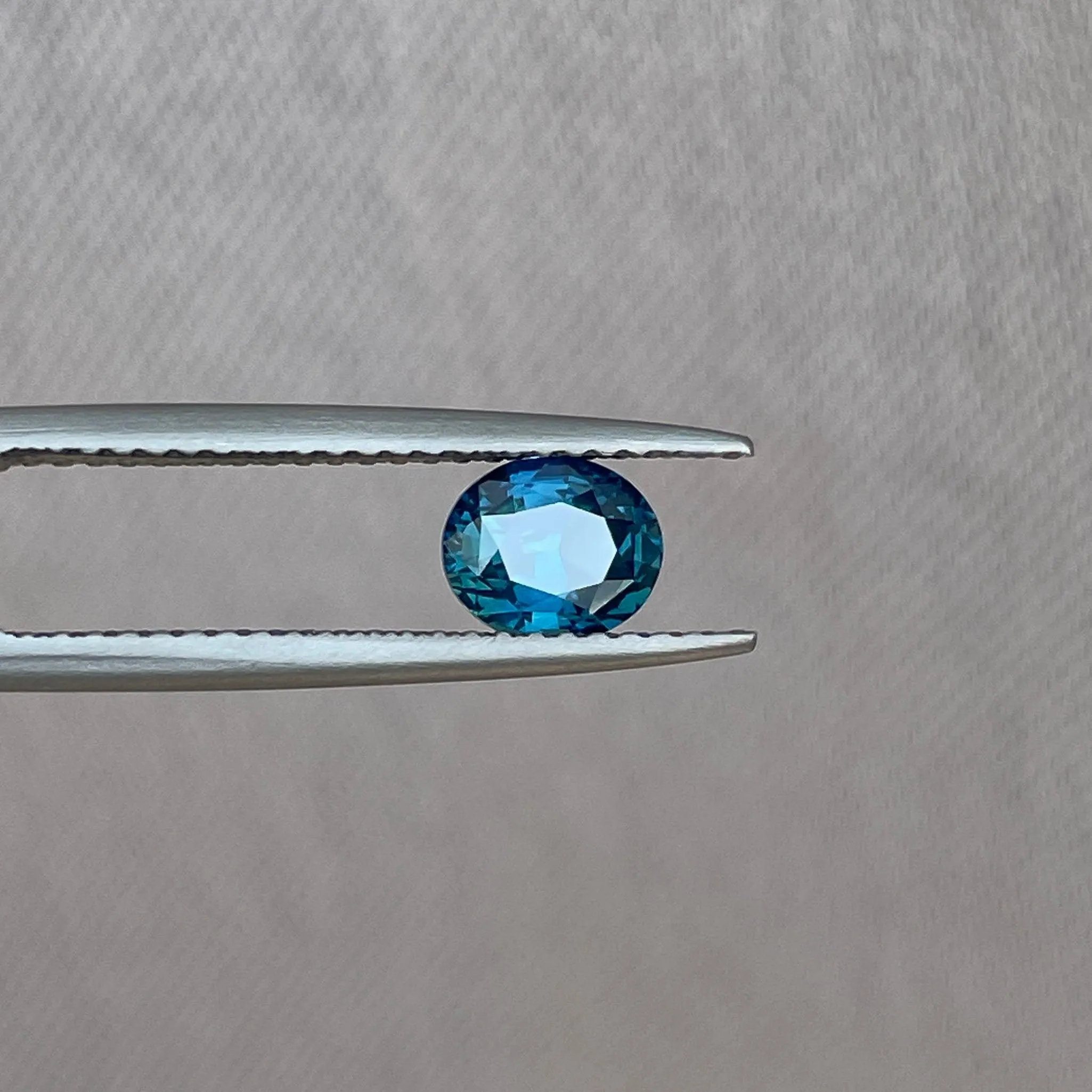 1.03 ct Natural Teal Sapphire, Loose Gemstone, Mermaid Sapphire, Oval Sapphire for Engagement Rings custom Rings, Teal Sapphire Necklace