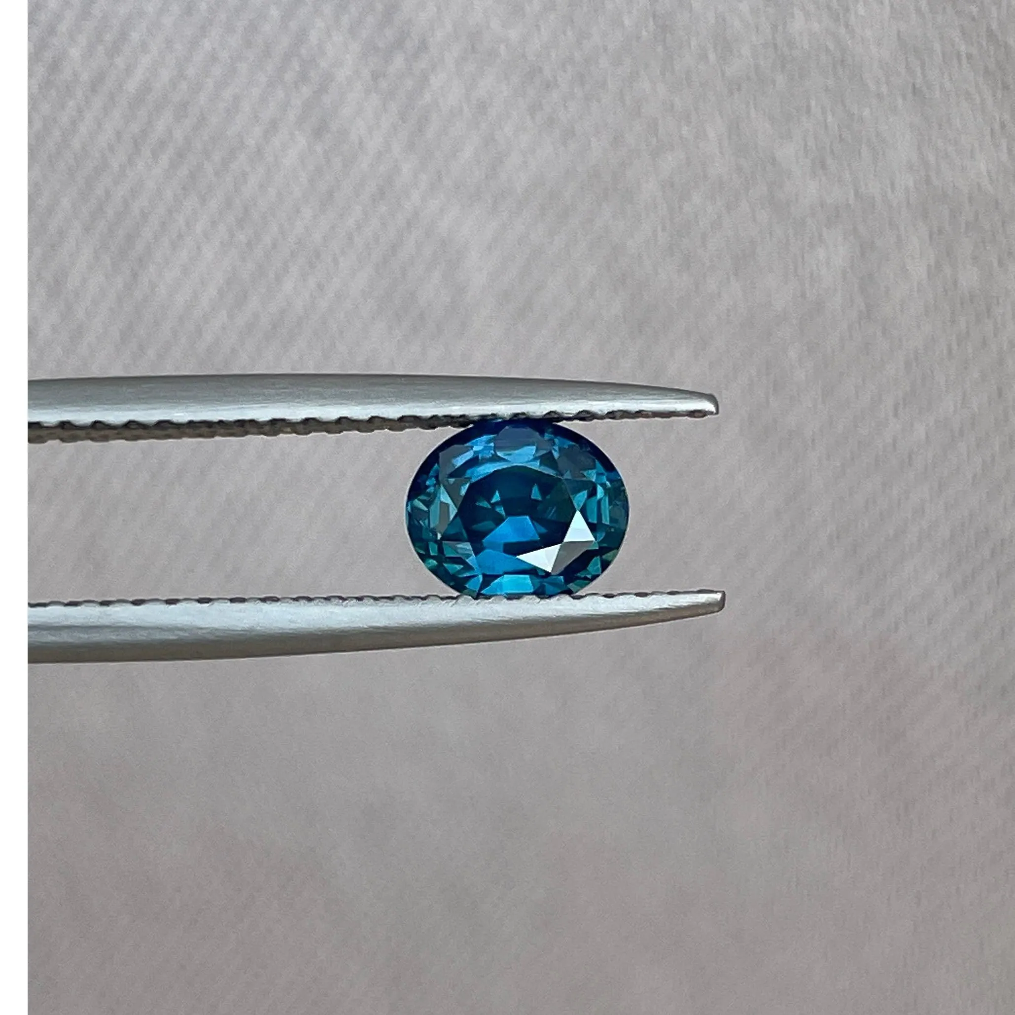 1.03 ct Natural Teal Sapphire, Loose Gemstone, Mermaid Sapphire, Oval Sapphire for Engagement Rings custom Rings, Teal Sapphire Necklace