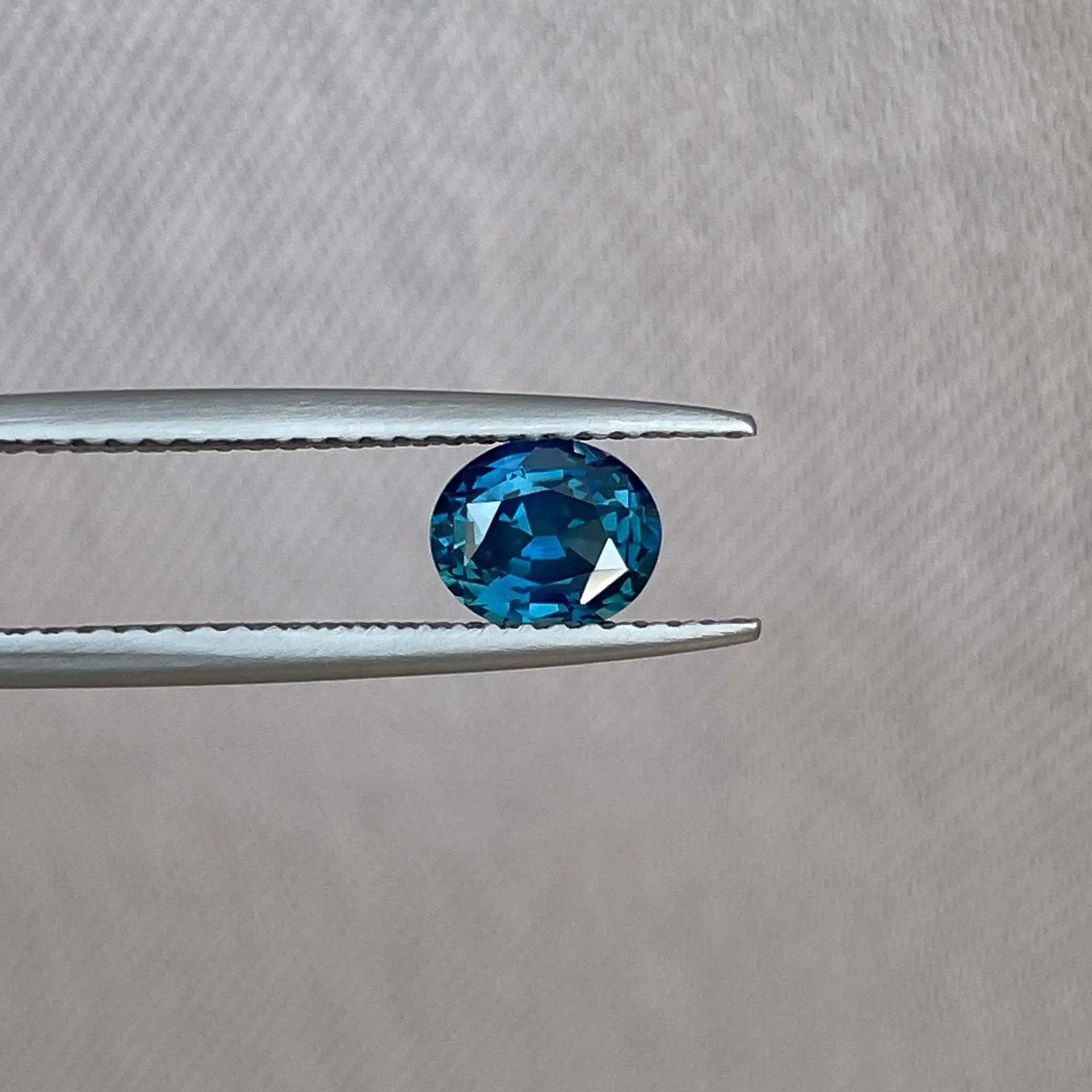 1.03 ct Natural Teal Sapphire, Loose Gemstone, Mermaid Sapphire, Oval Sapphire for Engagement Rings custom Rings, Teal Sapphire Necklace