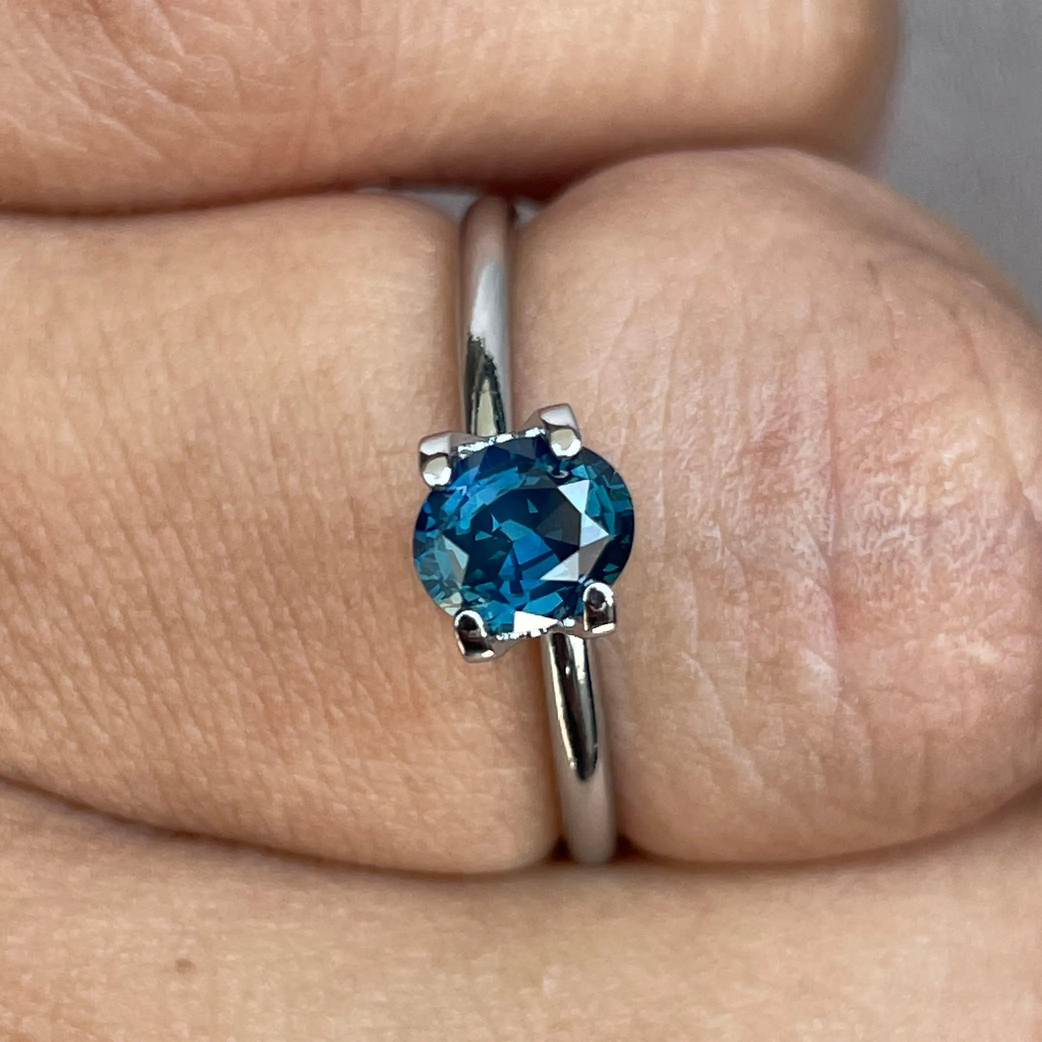 1.03 ct Natural Teal Sapphire, Loose Gemstone, Mermaid Sapphire, Oval Sapphire for Engagement Rings custom Rings, Teal Sapphire Necklace