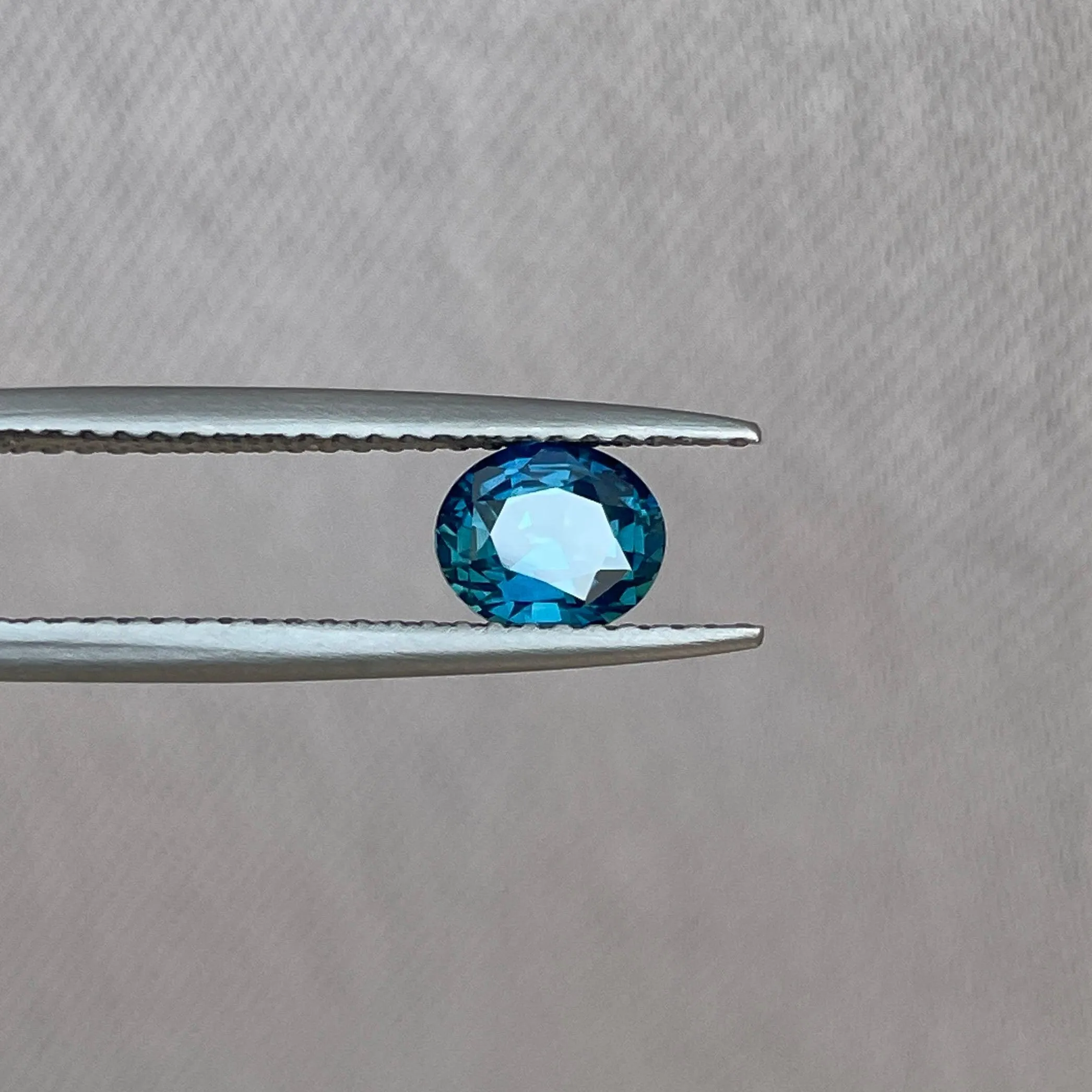 1.03 ct Natural Teal Sapphire, Loose Gemstone, Mermaid Sapphire, Oval Sapphire for Engagement Rings custom Rings, Teal Sapphire Necklace