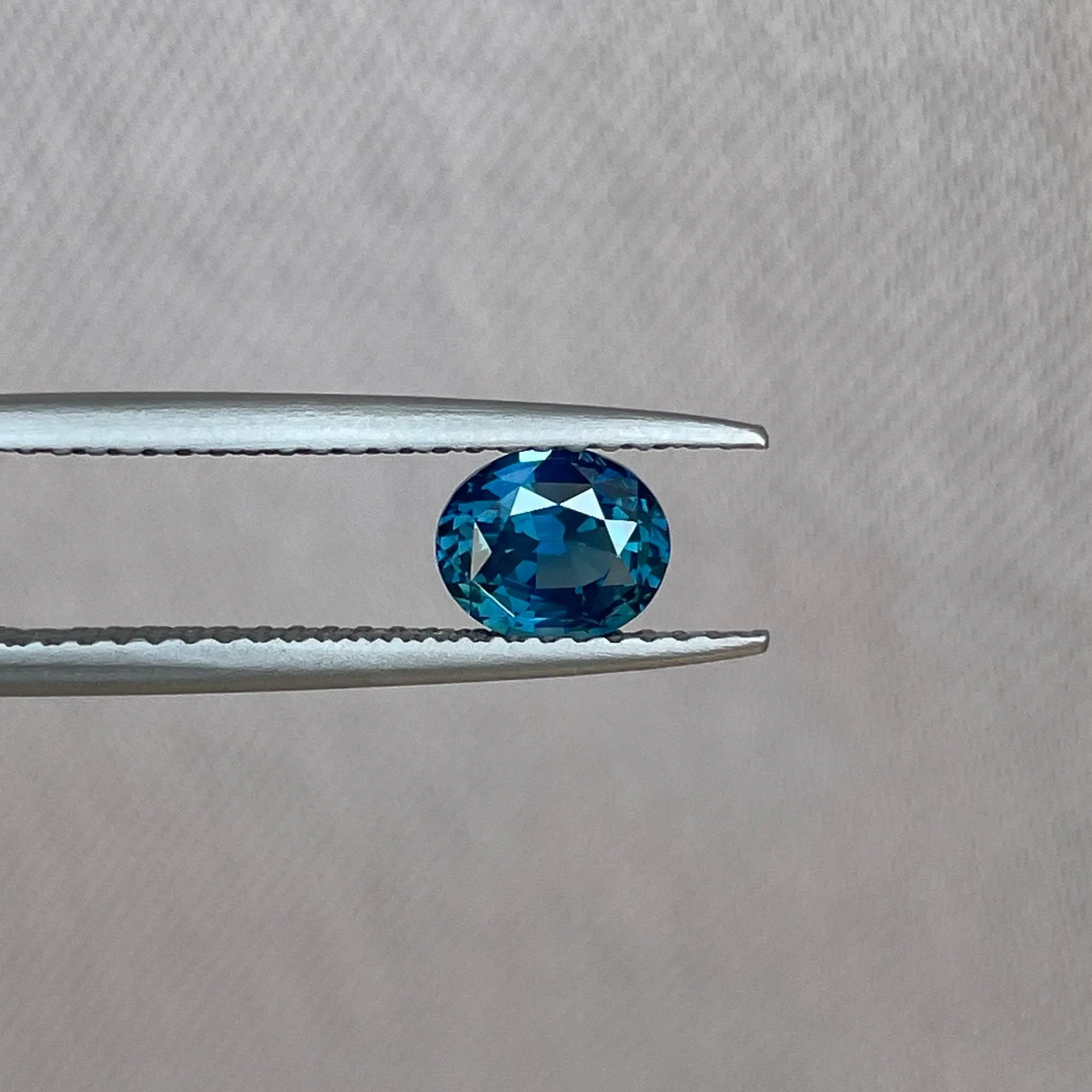 1.03 ct Natural Teal Sapphire, Loose Gemstone, Mermaid Sapphire, Oval Sapphire for Engagement Rings custom Rings, Teal Sapphire Necklace