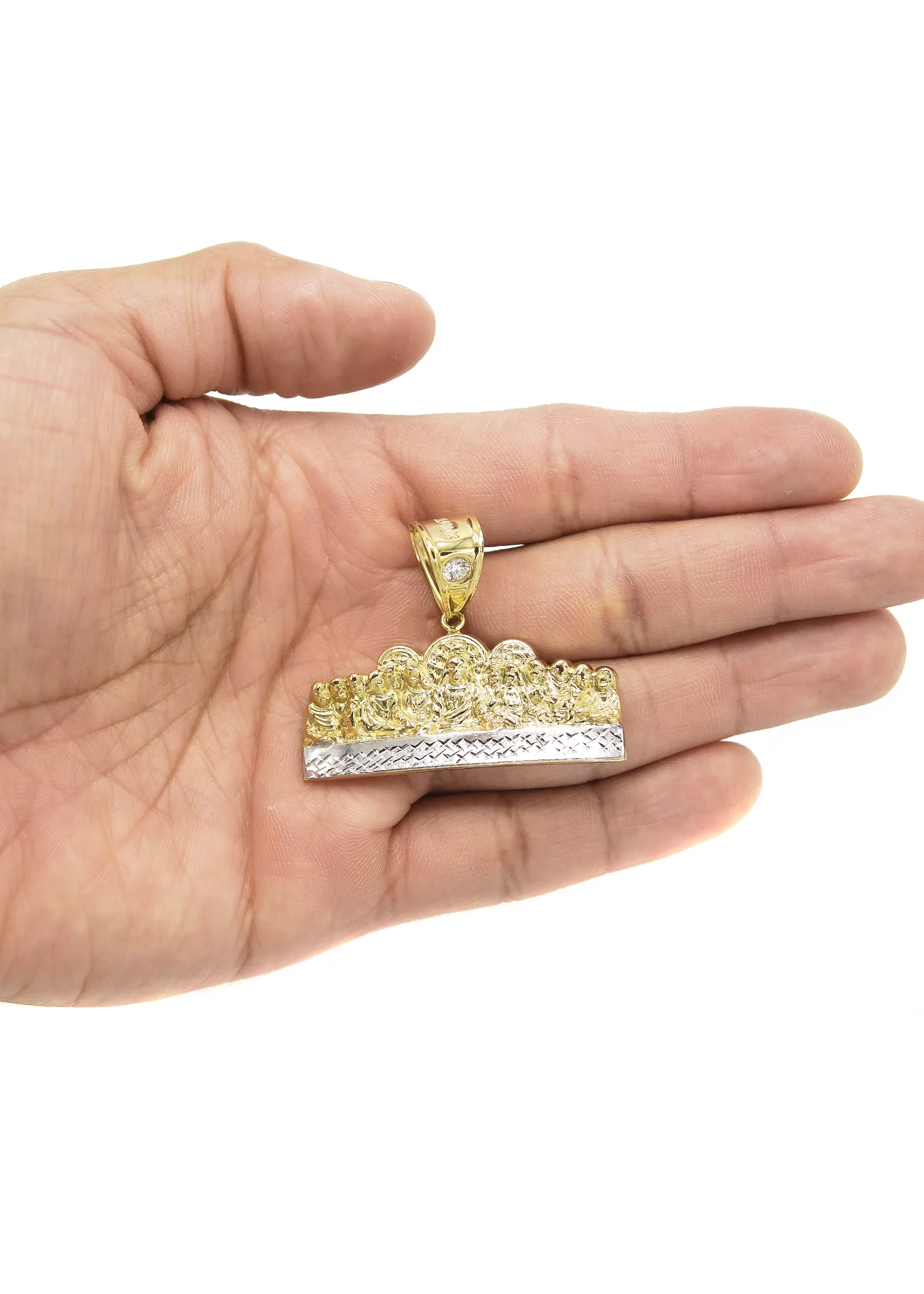 10K Gold Last Supper Pendant | 4.8 Grams