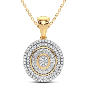 14K 0.40CT DAIMOND PENDANT