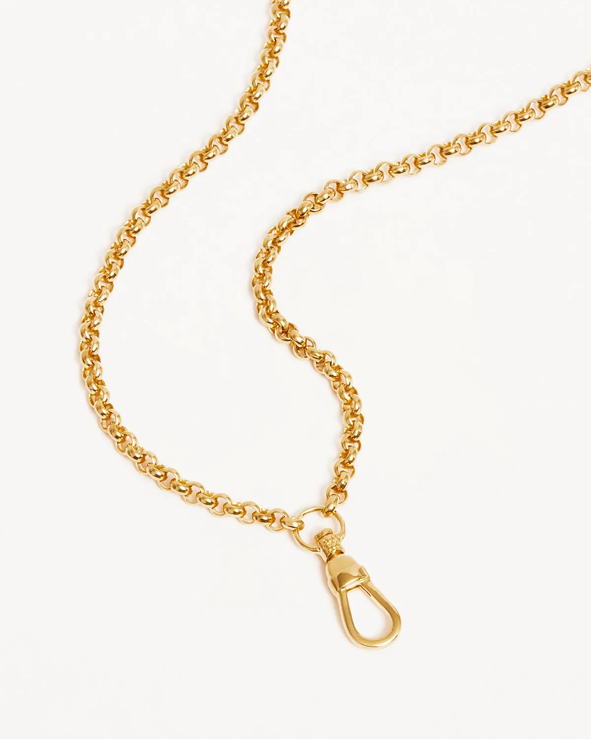 18k Gold Vermeil Your Story Albert Clasp Necklace