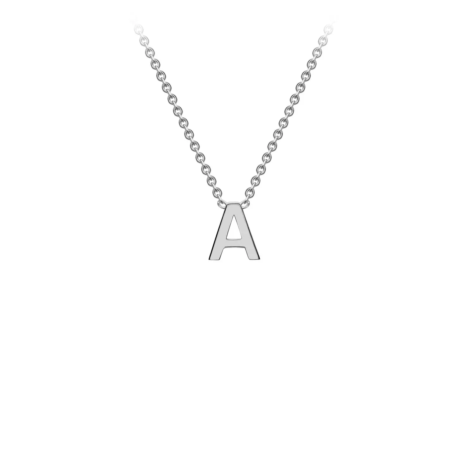 9K Gold 'A' Initial Necklace - 1.19.0150