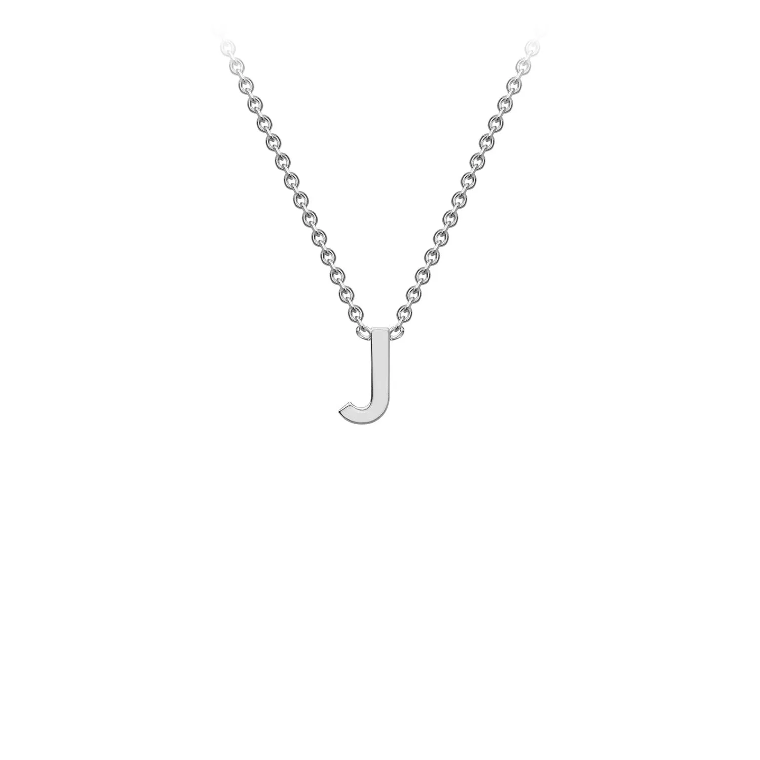 9K Gold 'J' Initial Necklace - 1.19.0519