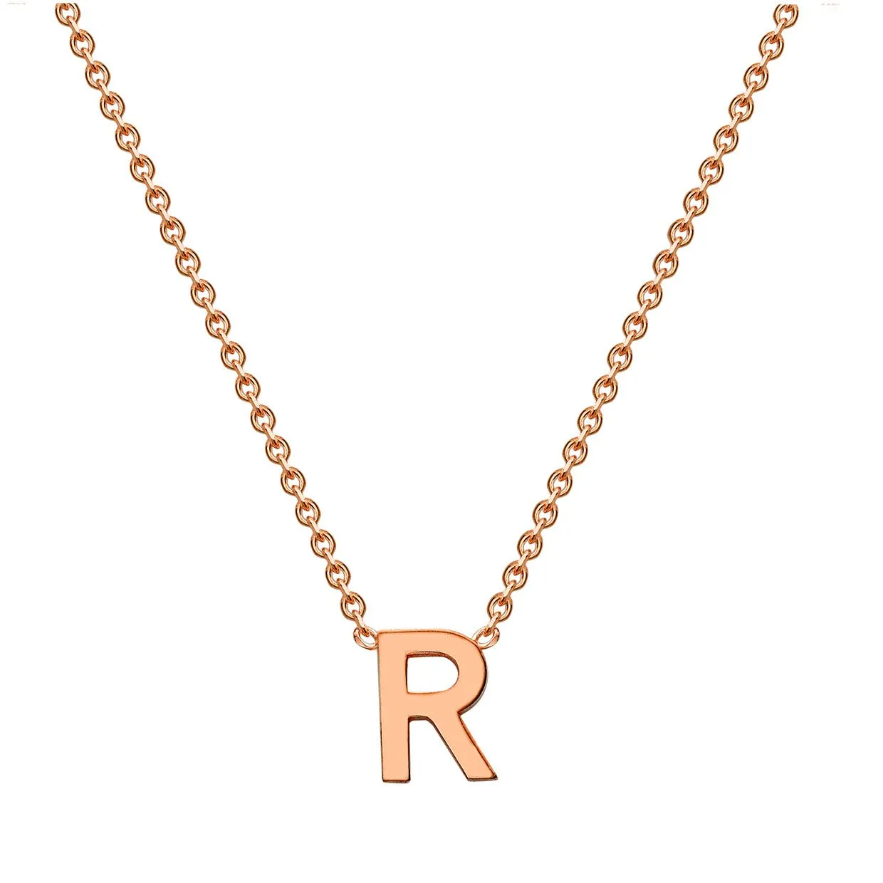 9K Gold 'R' Initial Necklace - 1.19.0167