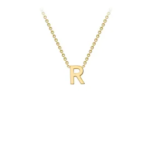 9K Gold 'R' Initial Necklace - 1.19.0167