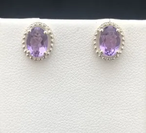 Amethyst Earrings AE63