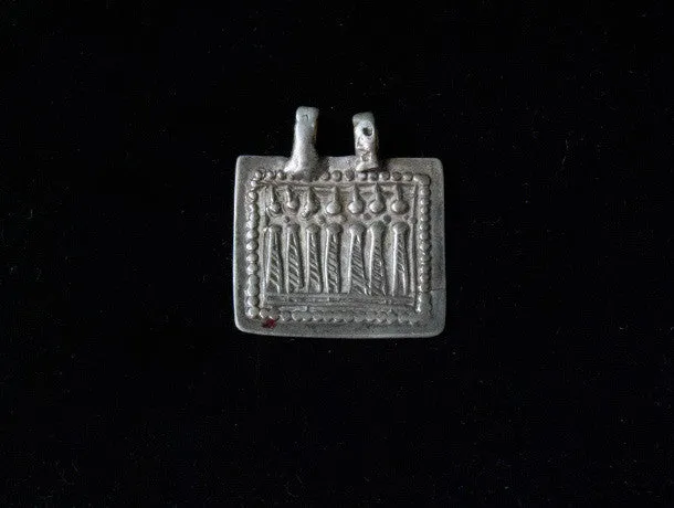 Antique Tribal Silver Amulet Pendants