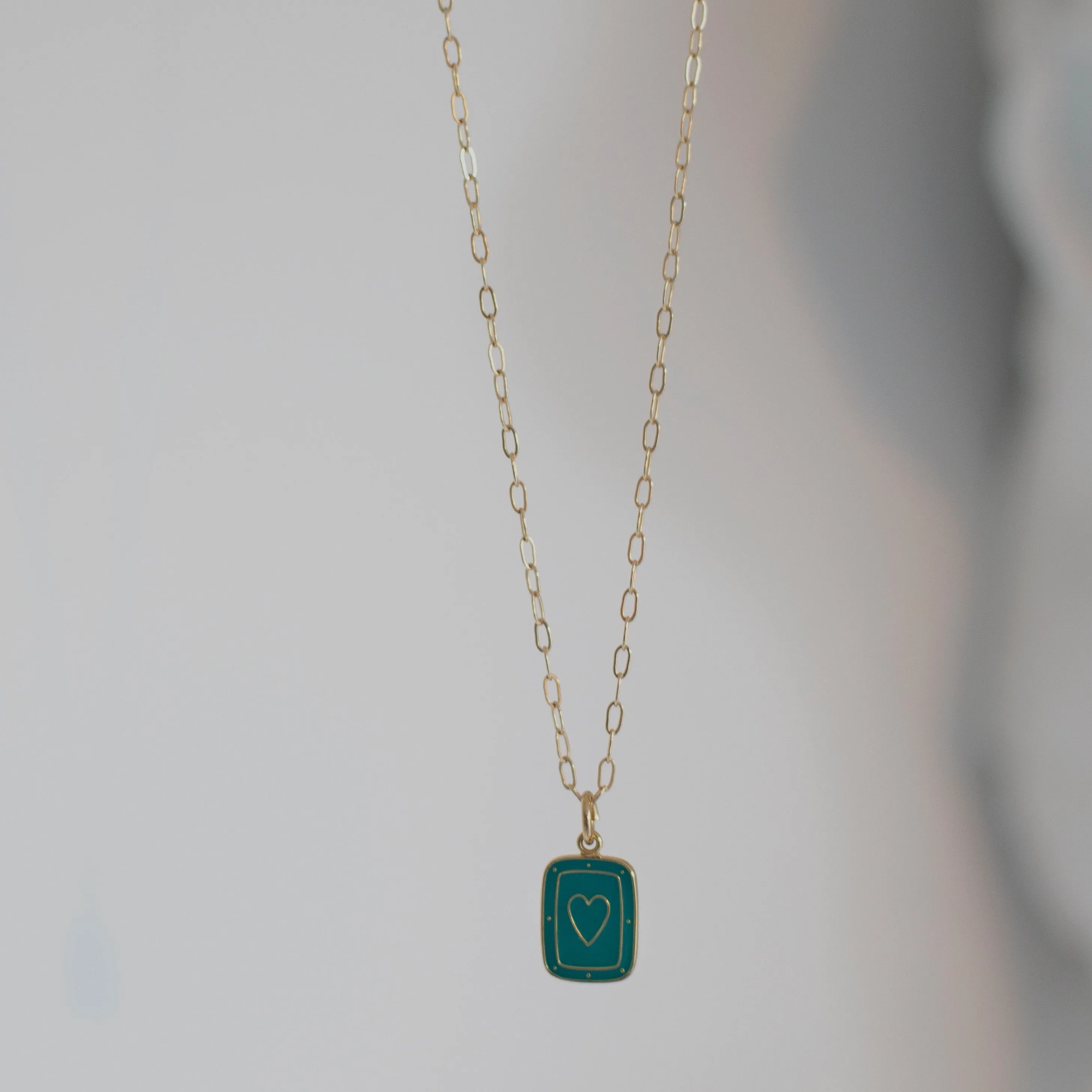 ARIELLA ENAMEL CHARM NECKLACES