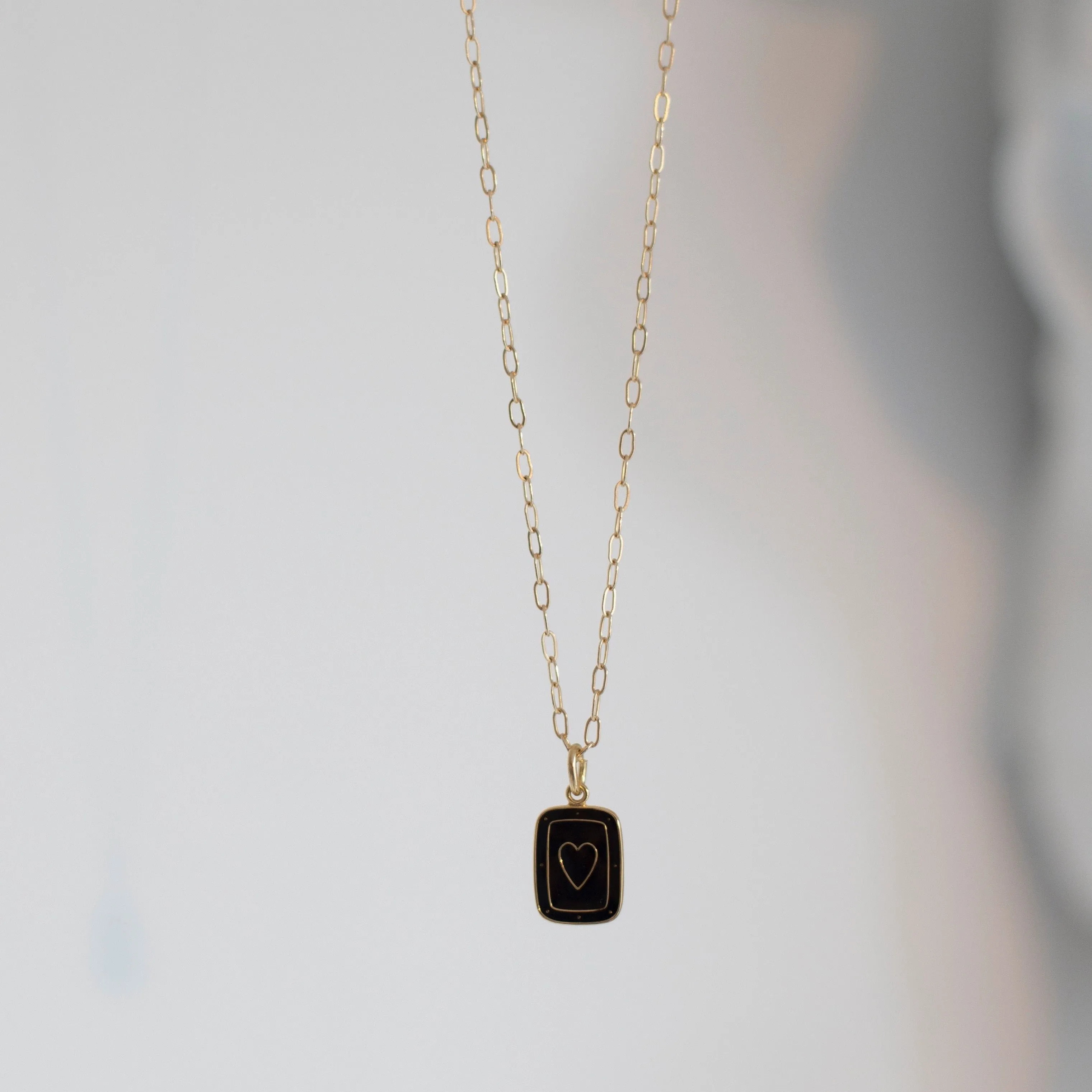 ARIELLA ENAMEL CHARM NECKLACES