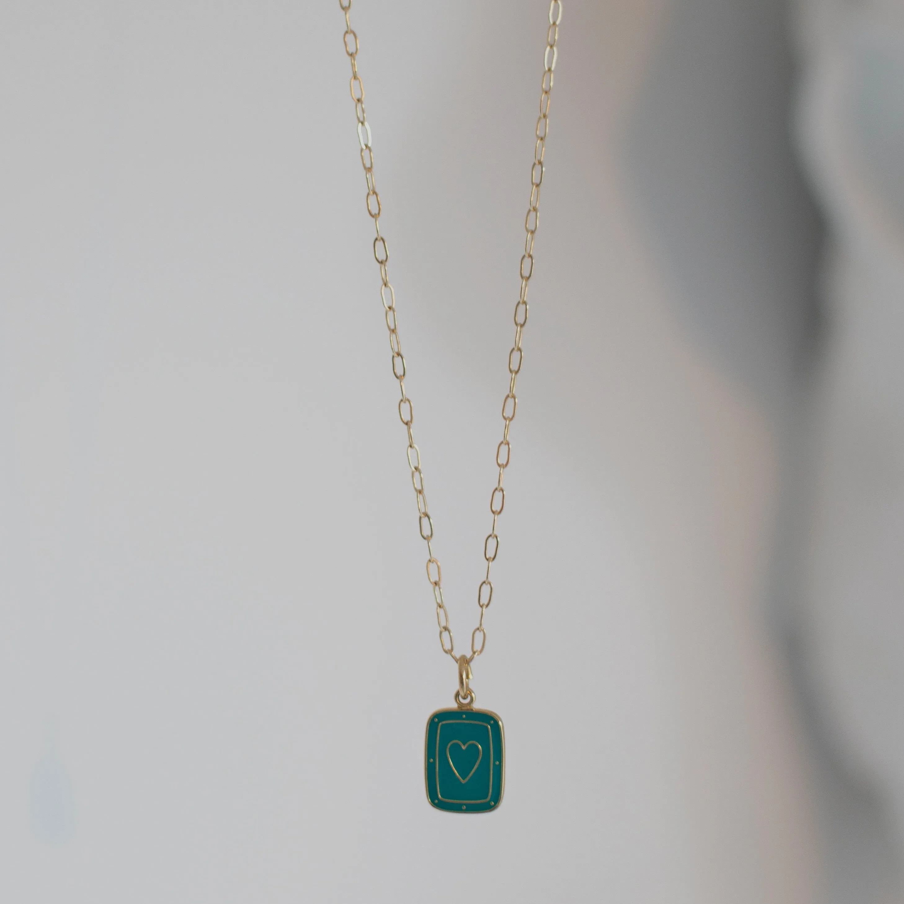 ARIELLA ENAMEL CHARM NECKLACES