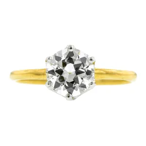 Art Deco Tiffany & Co. Solitaire Engagement Ring, RBC; 1.04ct