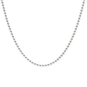 Ball Chain 2.0 mm 18" - Silver