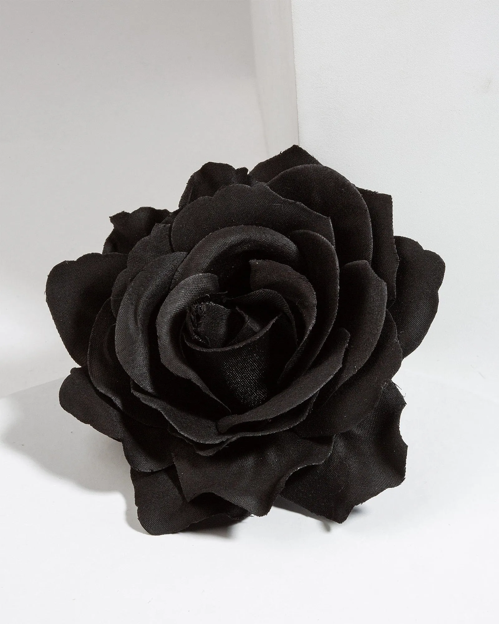 Black Flower Brooch