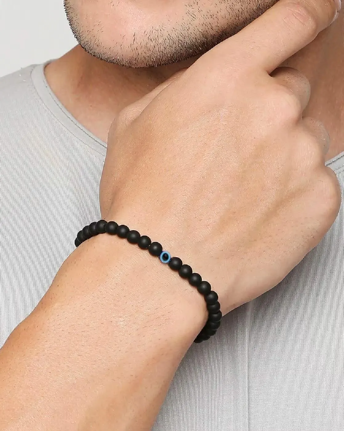 Black Unisex FASHION BRACELETS EASY TO FIT IN HAND