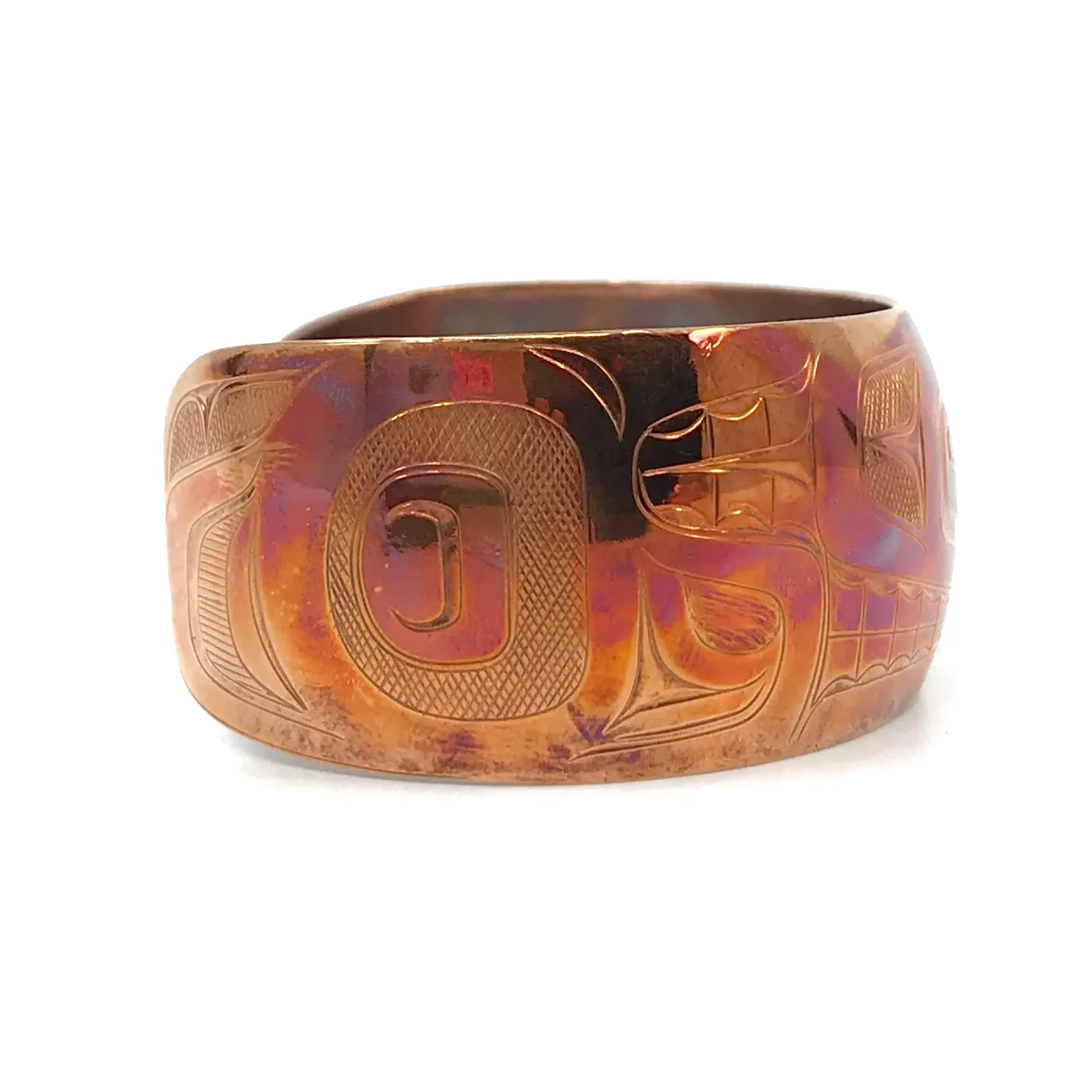 Bracelet - J. Galanin, Copper, Various Designs, 1"