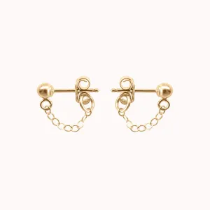 Chain Cuff Earrings