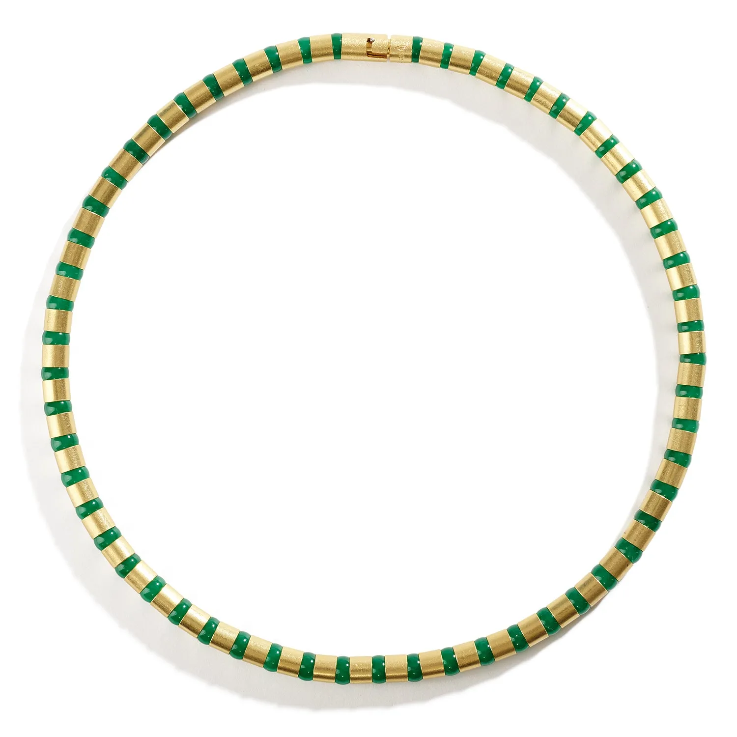 Cleopatra Gold Collier~6mm Aventurine