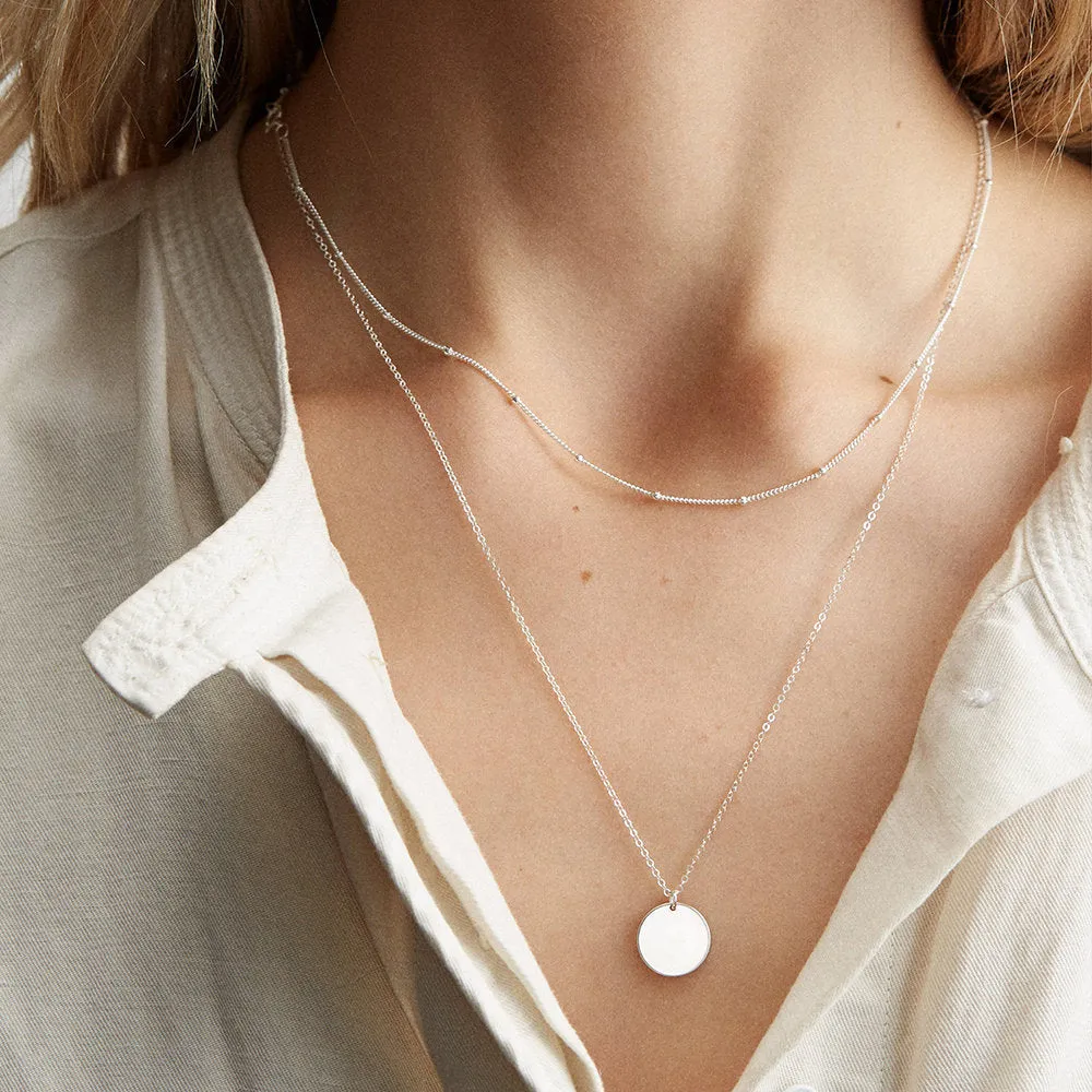 CUSTOM MINIMALISTA LAYERED NECKLACE SET