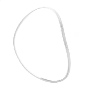 Ellipse Bangle Silver