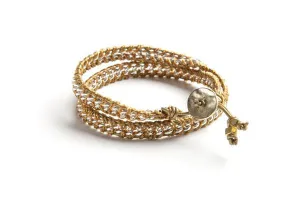 Exotic Double Wrap Bracelet