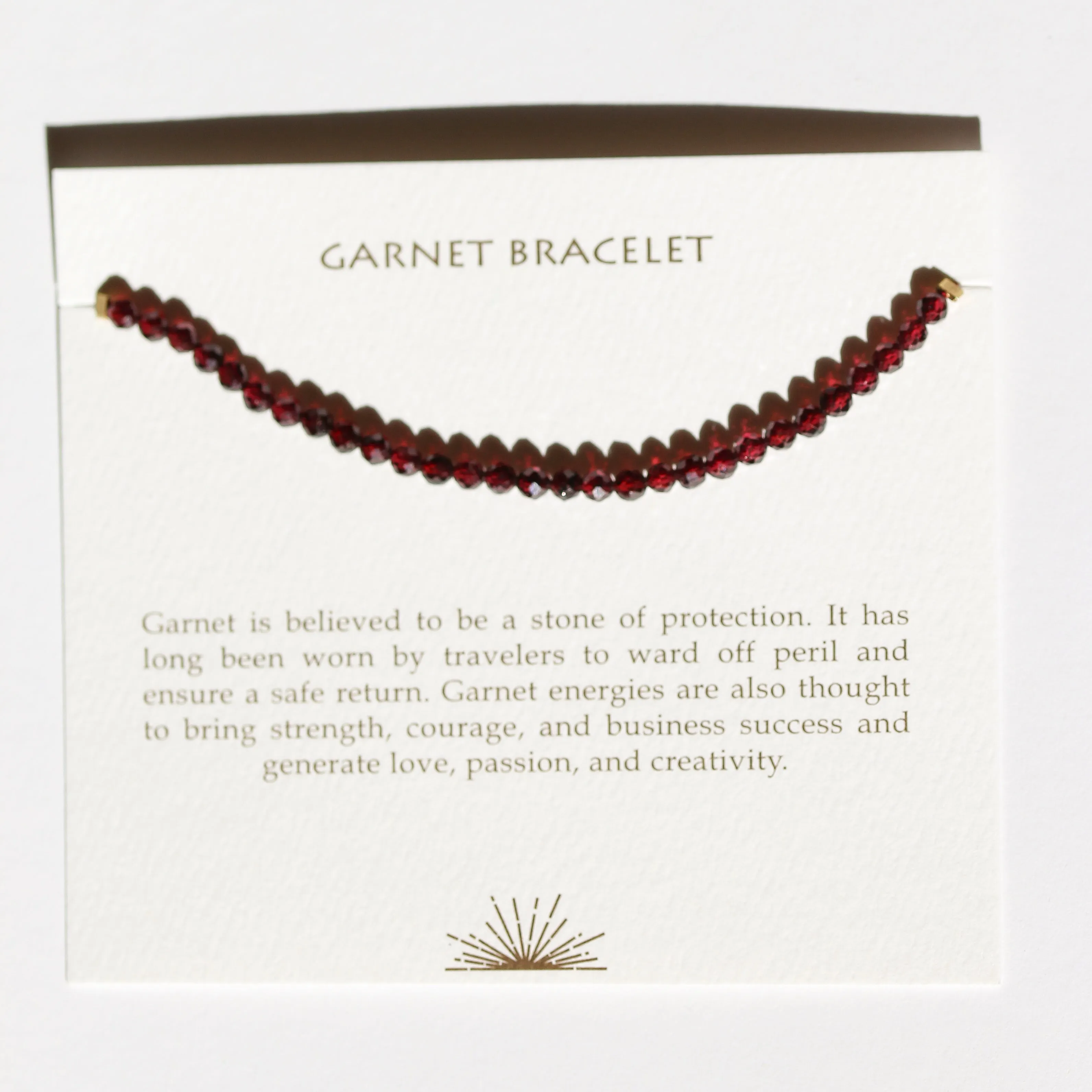 Garnet Bracelet