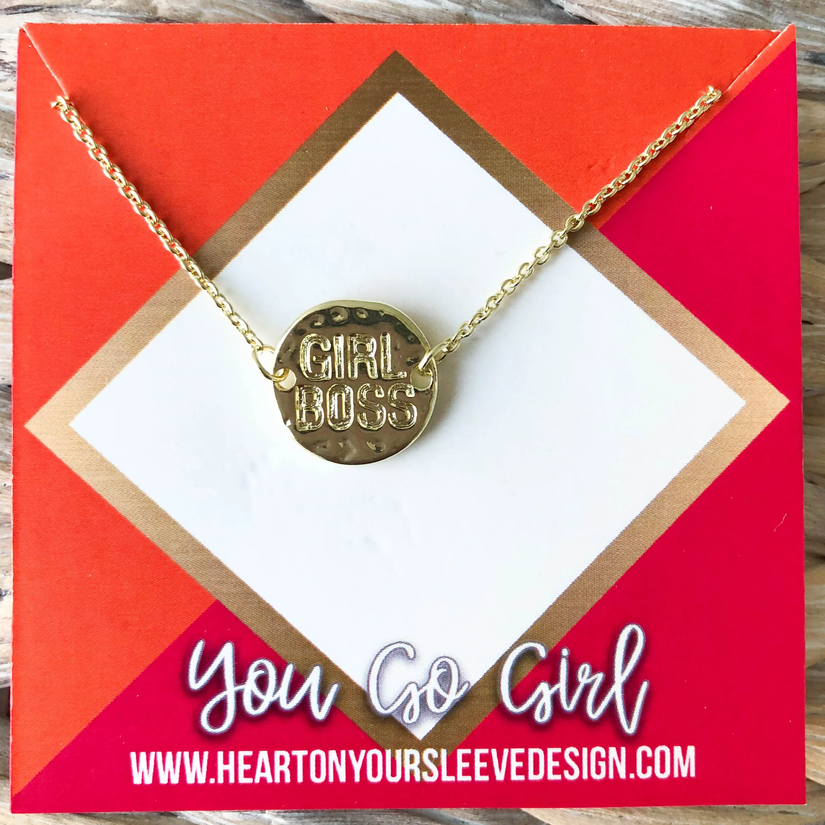 'Girl Boss' Necklace