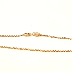 Gold 20"/51cm cable chain 36651