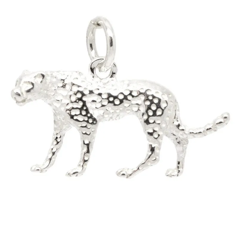 Gold Cheetah Charm