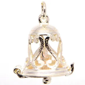 Gold Wedding Bell Charm