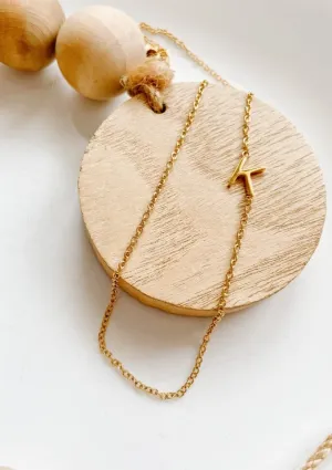 Initial Necklaces | Gold