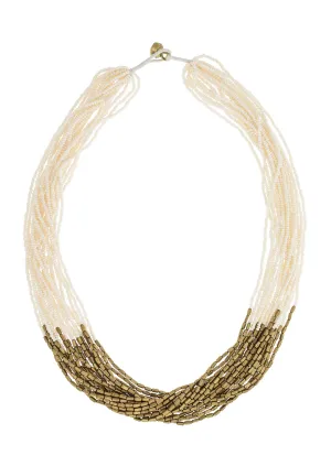 <br>Hema Necklace<br> Cream