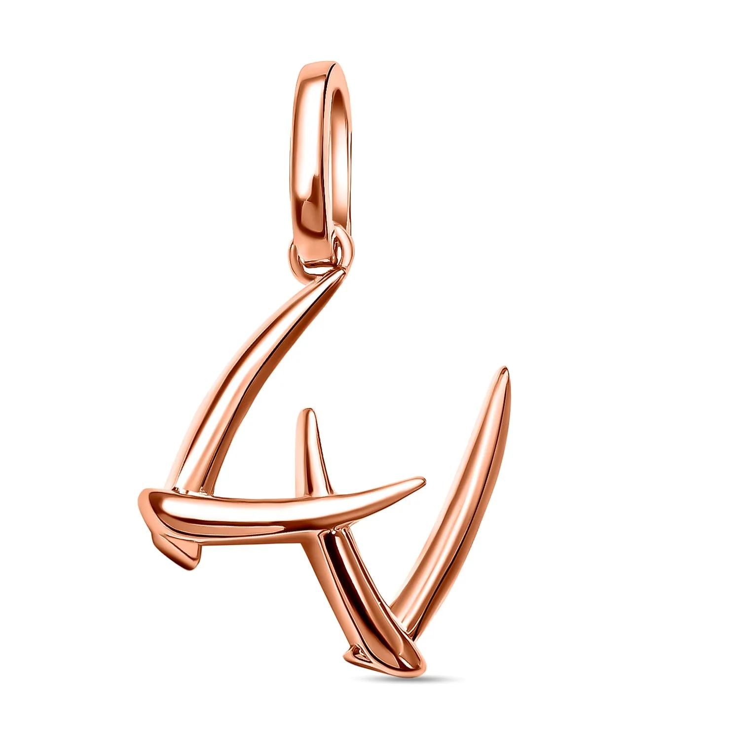 Molto Initial Charm Pendants