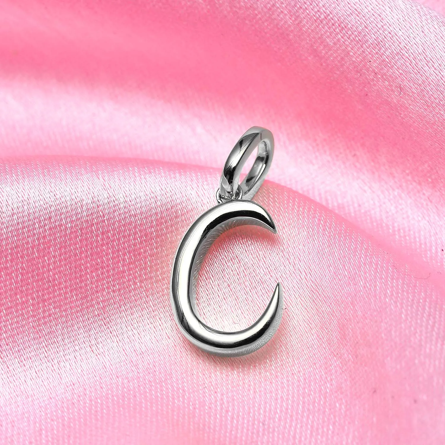 Molto Initial Charm Pendants