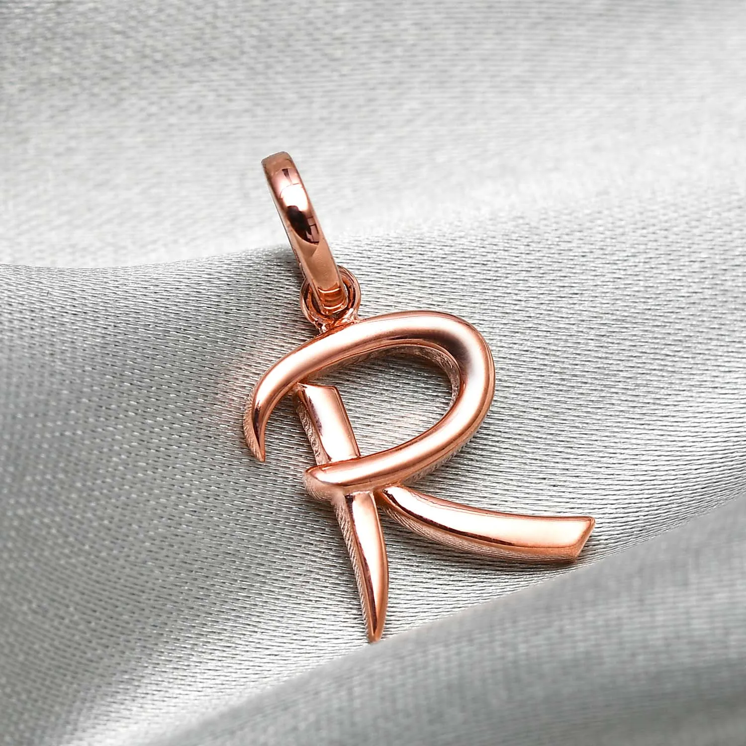 Molto Initial Charm Pendants