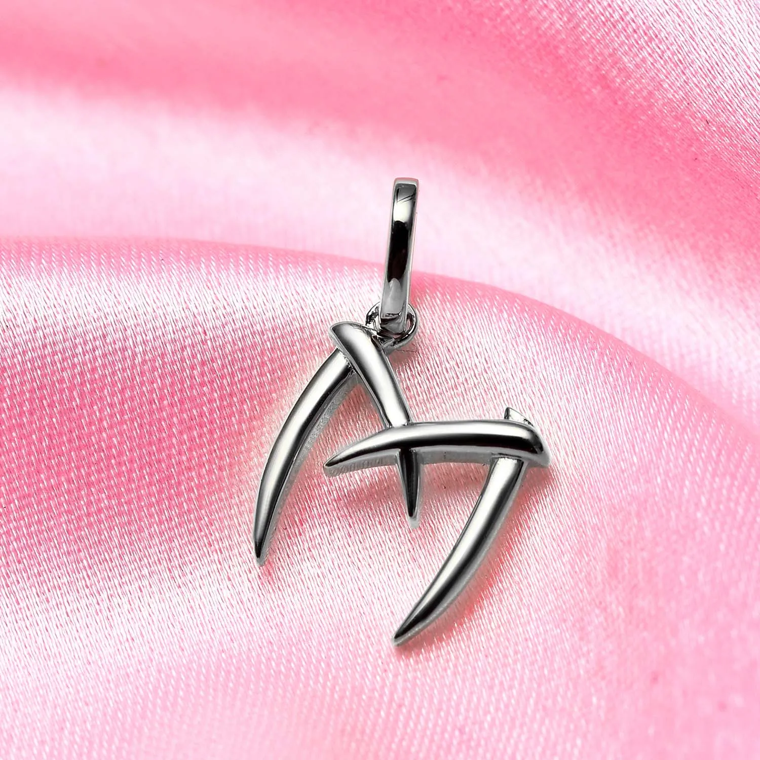 Molto Initial Charm Pendants