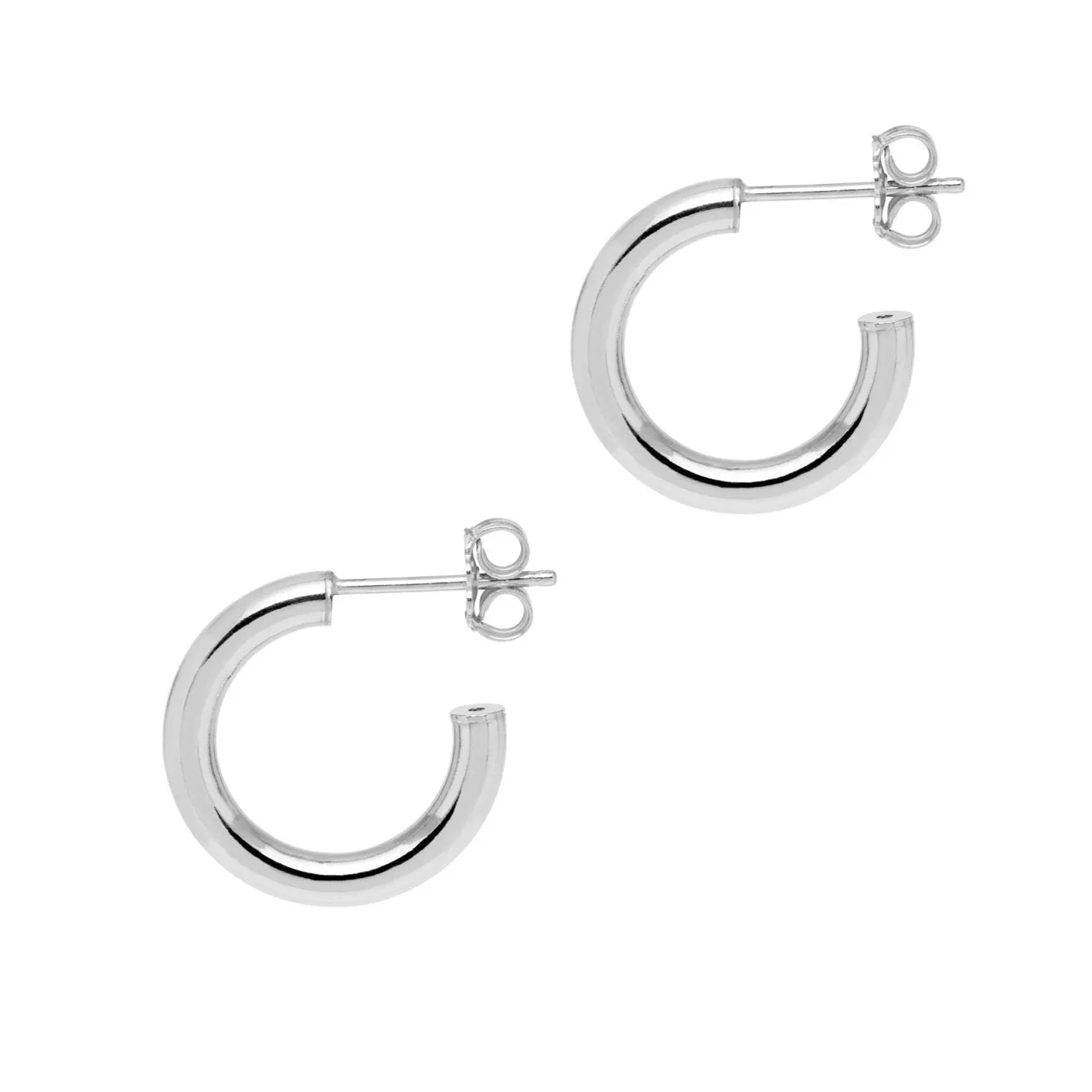 Napoli 'Tube' Hoop Earrings