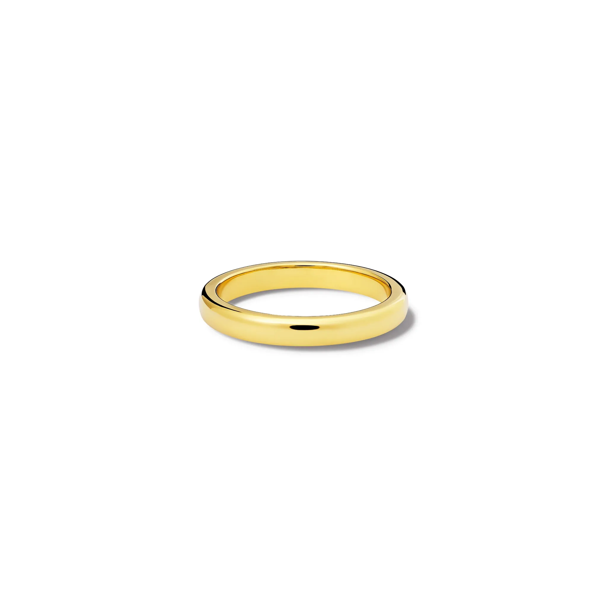 Noble 3mm Wedding Band 18ct Yellow Gold