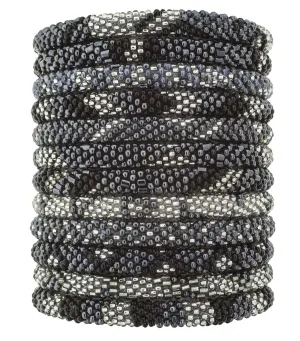 Roll-On Beaded Bracelets - Slate