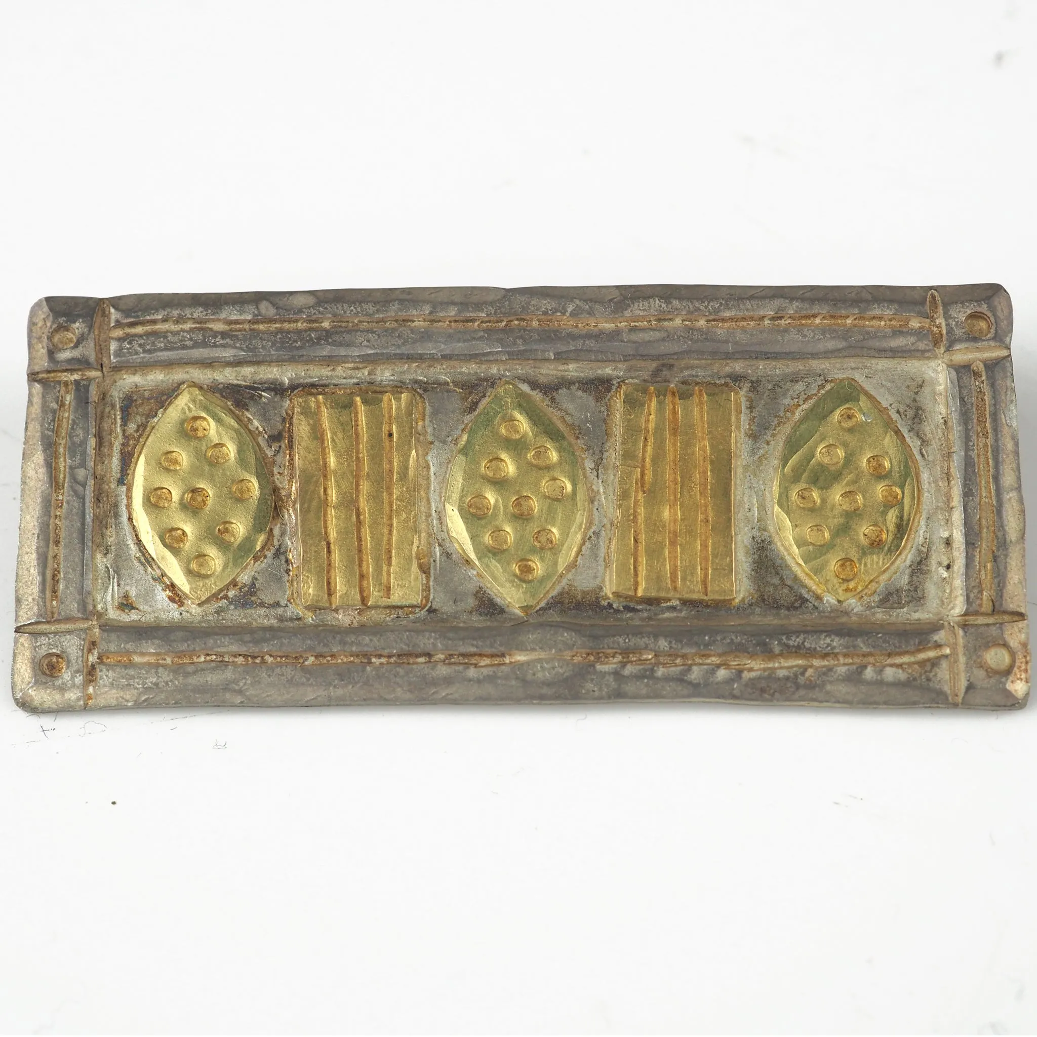 Royle, Guy – Gold and Silver Brooch