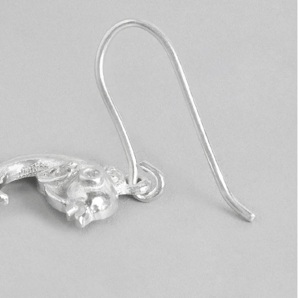 Silver Fish Earrings