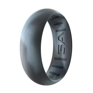 Size 15 Silicone Ring | Classic | Grey Camo