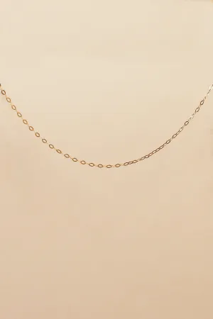 Solid Gold Shimmer Chain