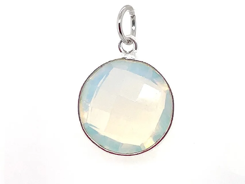 Sparkling Round Birthstone Pendants