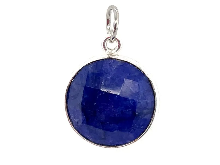 Sparkling Round Birthstone Pendants