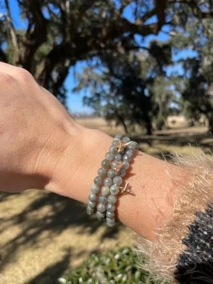 Stackable Beaded Shark Tooth Stretch Bracelets