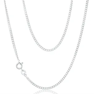 Sterling Silver 50cm Curb Chain